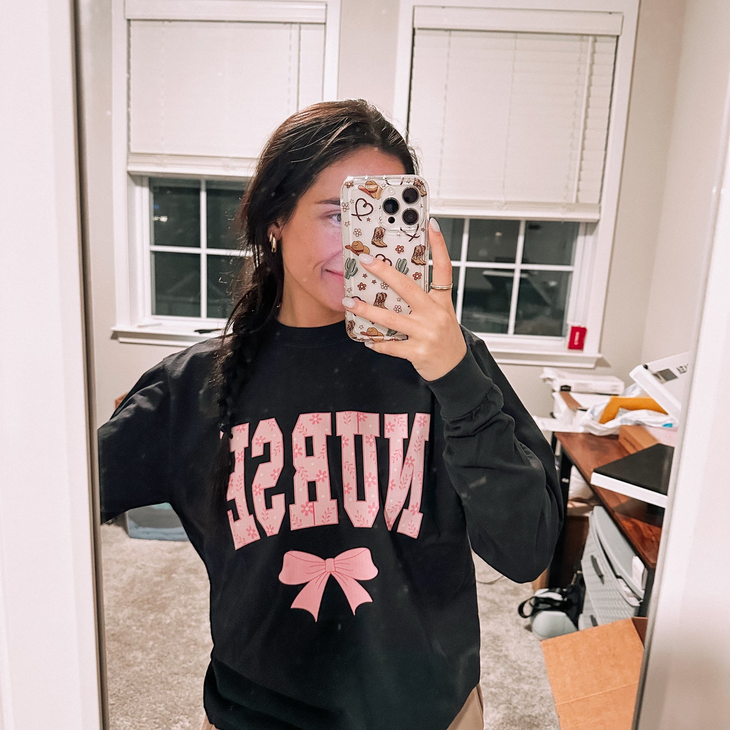 Black Nurse Long Sleeve