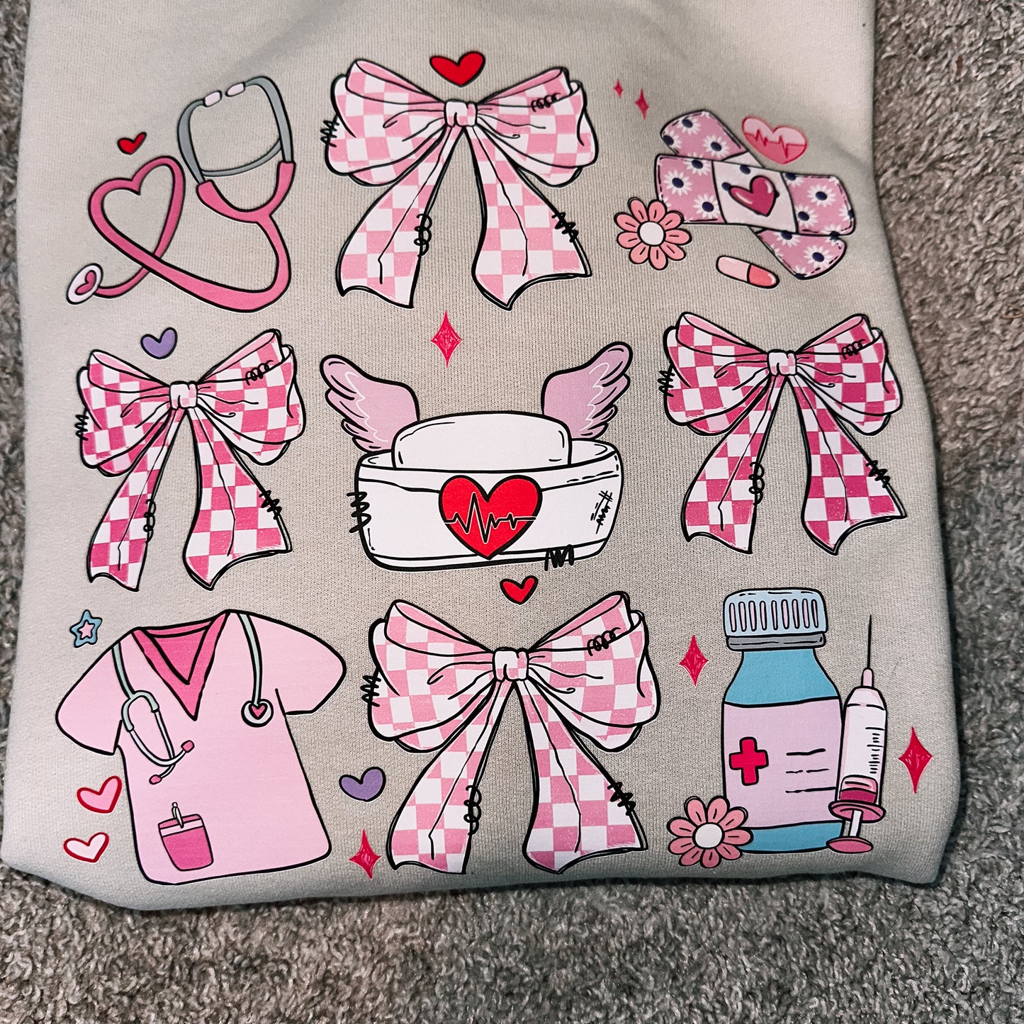 Healthcare love crewneck