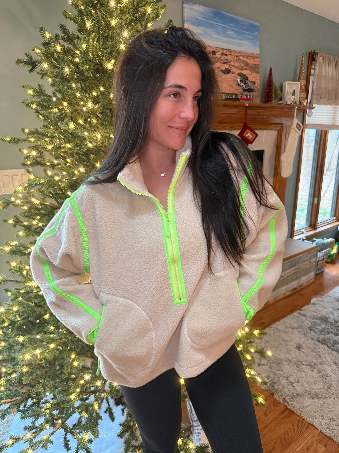 Neon Breeze Sherpa