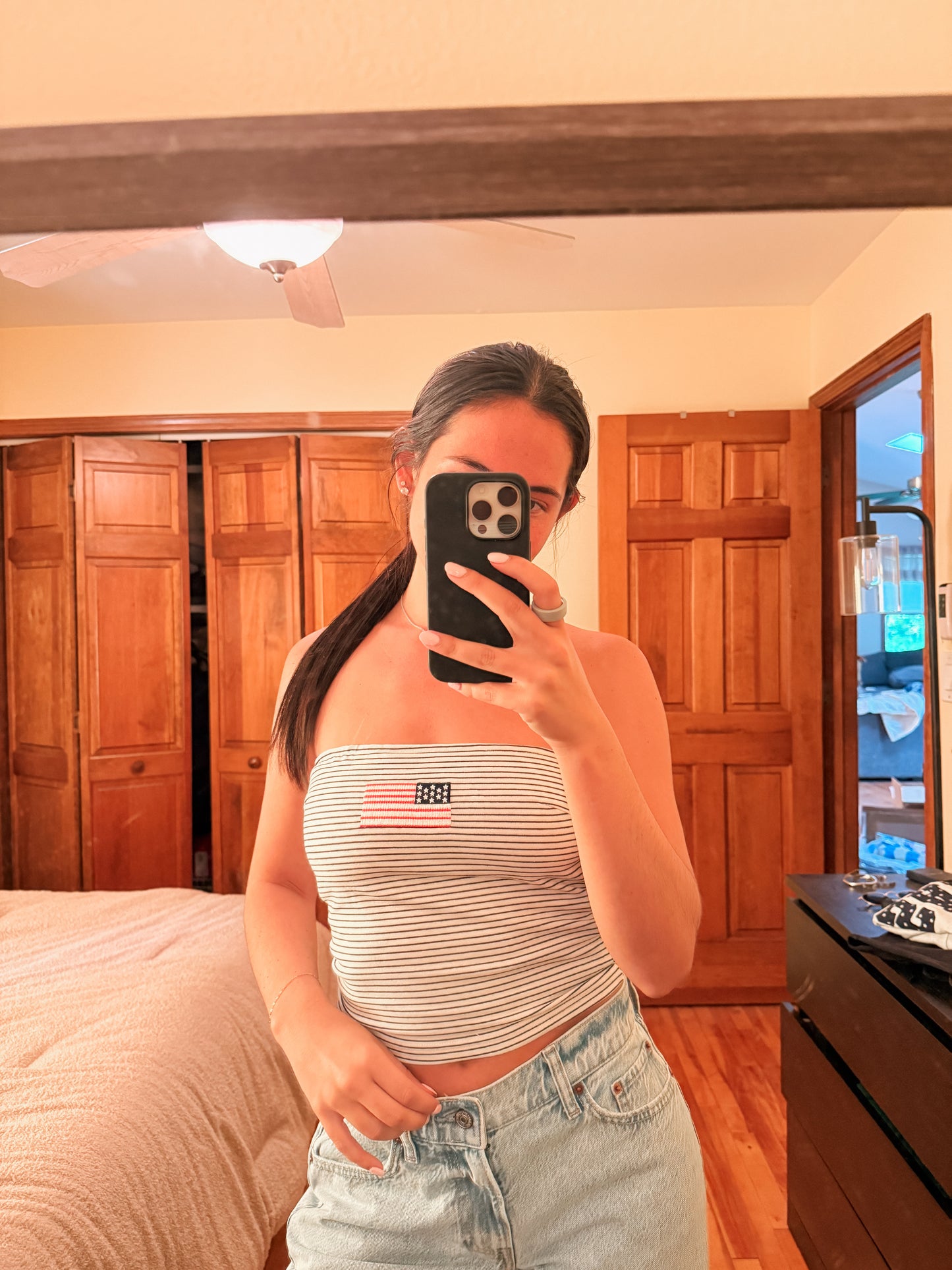Spirit Striped Tube Top