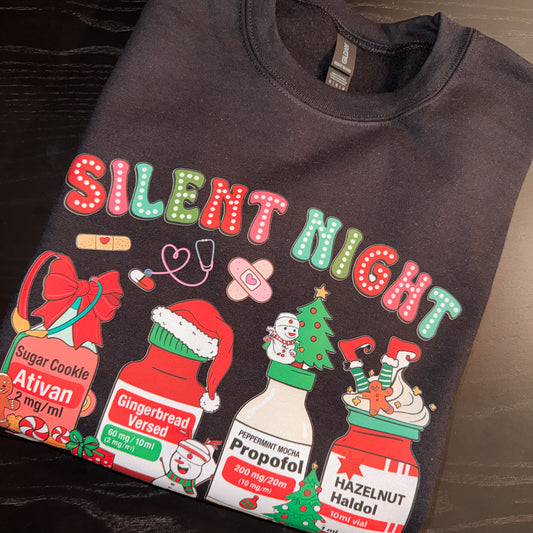 Silent Night Crewneck