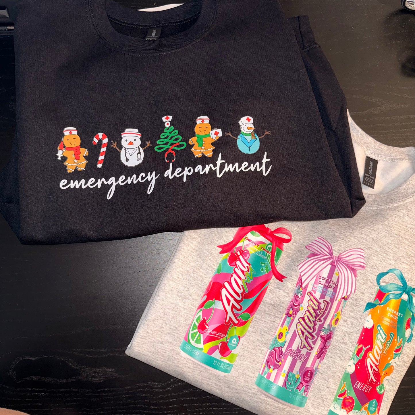 ED Christmas Characters Crewneck