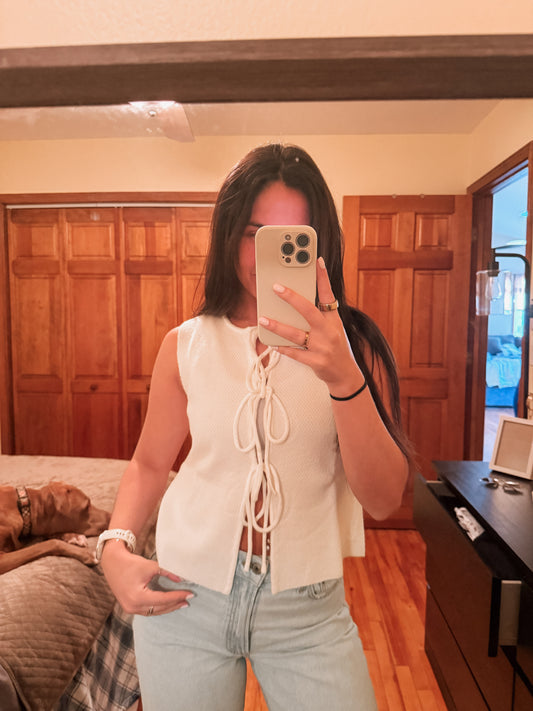 Everyday Tie-Up Knit